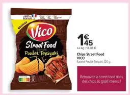 Carrefour Chips Street Food Vico offre
