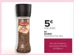 Carrefour Sel DUCROS offre