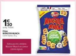 Carrefour Chips MONSTER MUNCH offre