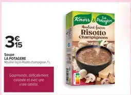 Carrefour Soupe LA POTAGERE offre