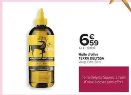 Carrefour Huile d'olive TERRA DELYSSA offre