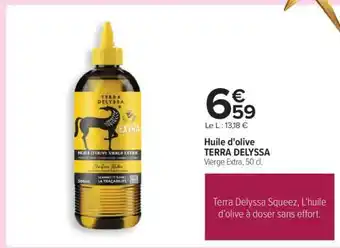Huile d'olive TERRA DELYSSA