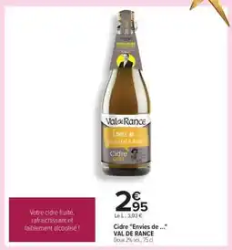 Carrefour Cidre Envies de ... VAL DE RANCE offre