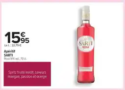 Carrefour Apéritif SARTI offre