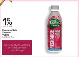 Carrefour Eau aromatisée Vitamin+ VOLVIC offre