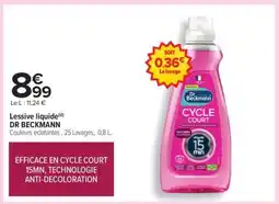 Carrefour DR BECKMANN Lessive liquide offre
