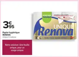 Carrefour Papier hygiénique RENOVA offre
