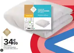 Carrefour Couette Antiacarien offre