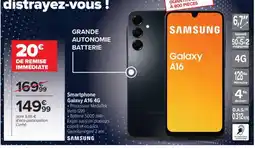 Carrefour Samsung Galaxy A16 4G offre