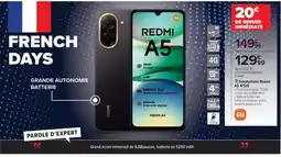 Carrefour Smartphone Redmi A5 offre