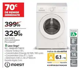Carrefour Lave linge offre