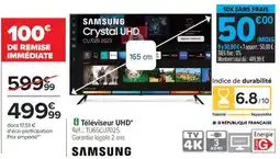 Carrefour Téléviseur UHD Samsung offre