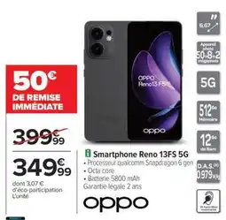 Carrefour Smartphone Reno 13FS 5G offre