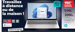Carrefour Ordinateur portable HP offre