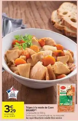 Carrefour Market Tripes à la mode de Caen BIGARD offre