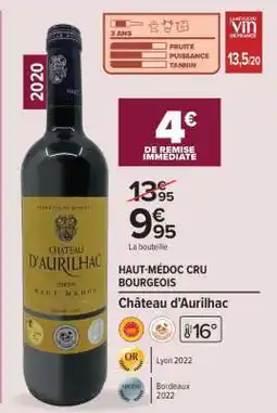 Carrefour Market CHÂTEAU D’AURILHAC offre