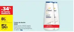 Carrefour Market Crème De Douche Dove offre