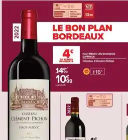 Carrefour Market Château Clément-Pichon offre