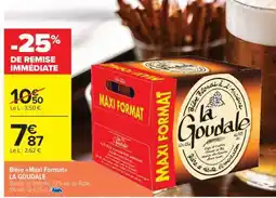 Carrefour Market Bière Maxi format La Goudale offre