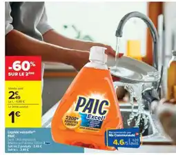 Carrefour Market Paic Excel offre