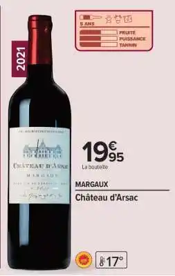 Carrefour Market Château d’Arsac offre