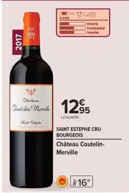 Carrefour Market Château Coutelin-Merville offre