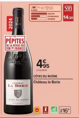 Carrefour Market Château la Borie offre