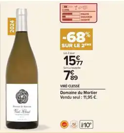 Carrefour Market Domaine du Mortier Viré-Clessé offre