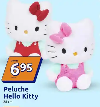 Action Peluche Hello Kitty offre