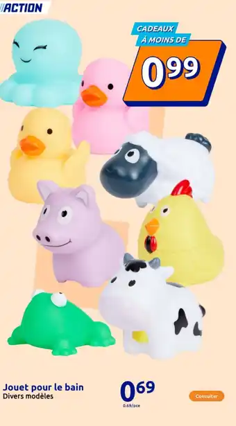 Action Jouet pour le bain offre