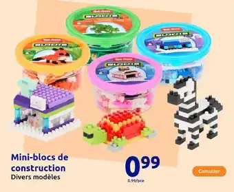 Action Mini-blocs de construction offre