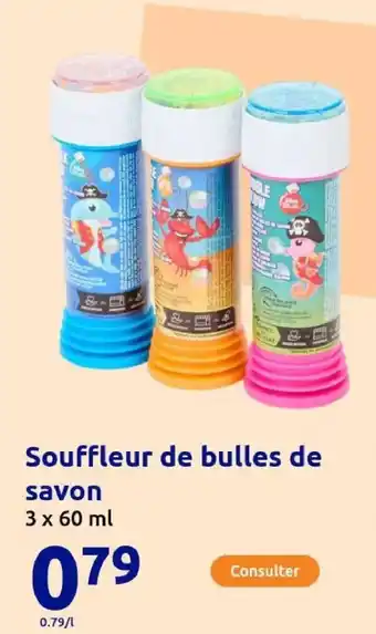 Action Souffleur de bulles de savon offre
