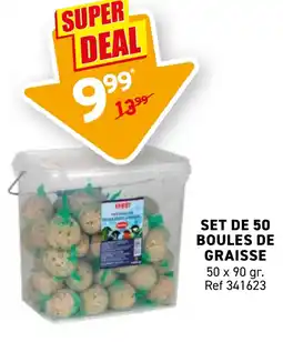Trafic Set de 50 boules de graisse offre