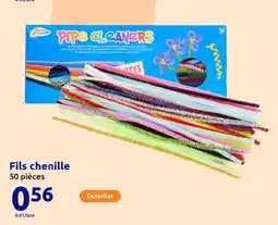 Action Fils chenille offre