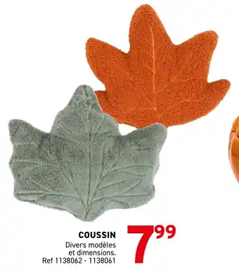 Trafic Coussin offre