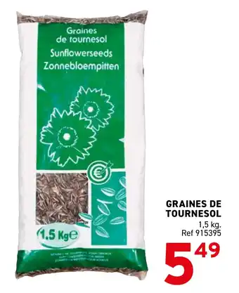 Trafic Graines de tournesol offre