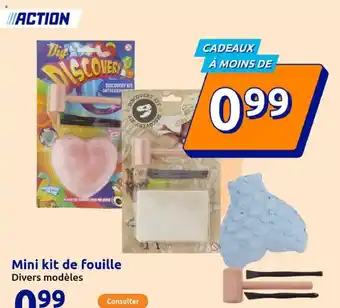 Action Mini kit de fouille offre