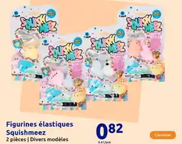 Action Figurines élastiques Squishmeez offre