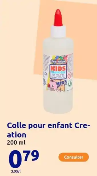 Action Colle pour enfant creation offre