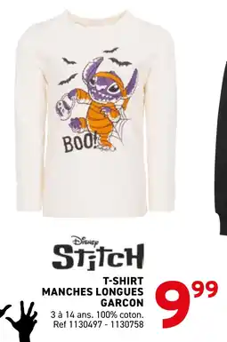 Trafic STICH T-shirt manches longues garcon offre