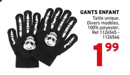 Trafic Gants enfant offre