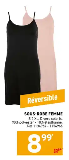 Trafic Sous-robe femme offre