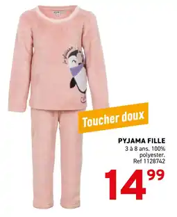 Trafic Pyjama fille offre
