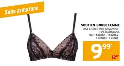 Trafic Soutien-gorge femme offre
