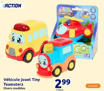 Action Véhicule jouet tiny teamsterz offre