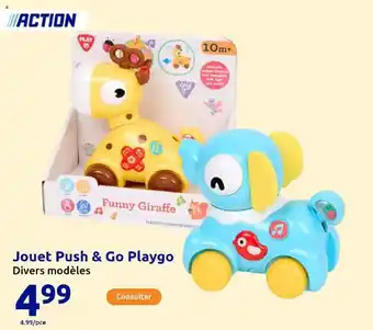 Action Jouet push & go playgo offre