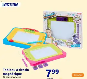 Action Tableau à dessin magnétique offre