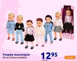 Action Poupée mannequin 45 cm offre