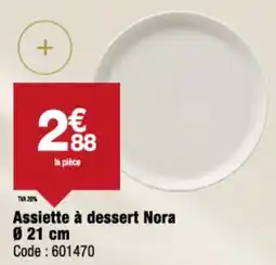 Promocash Assiette à dessert nora offre
