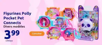 Action Figurines polly pocket pet connects offre